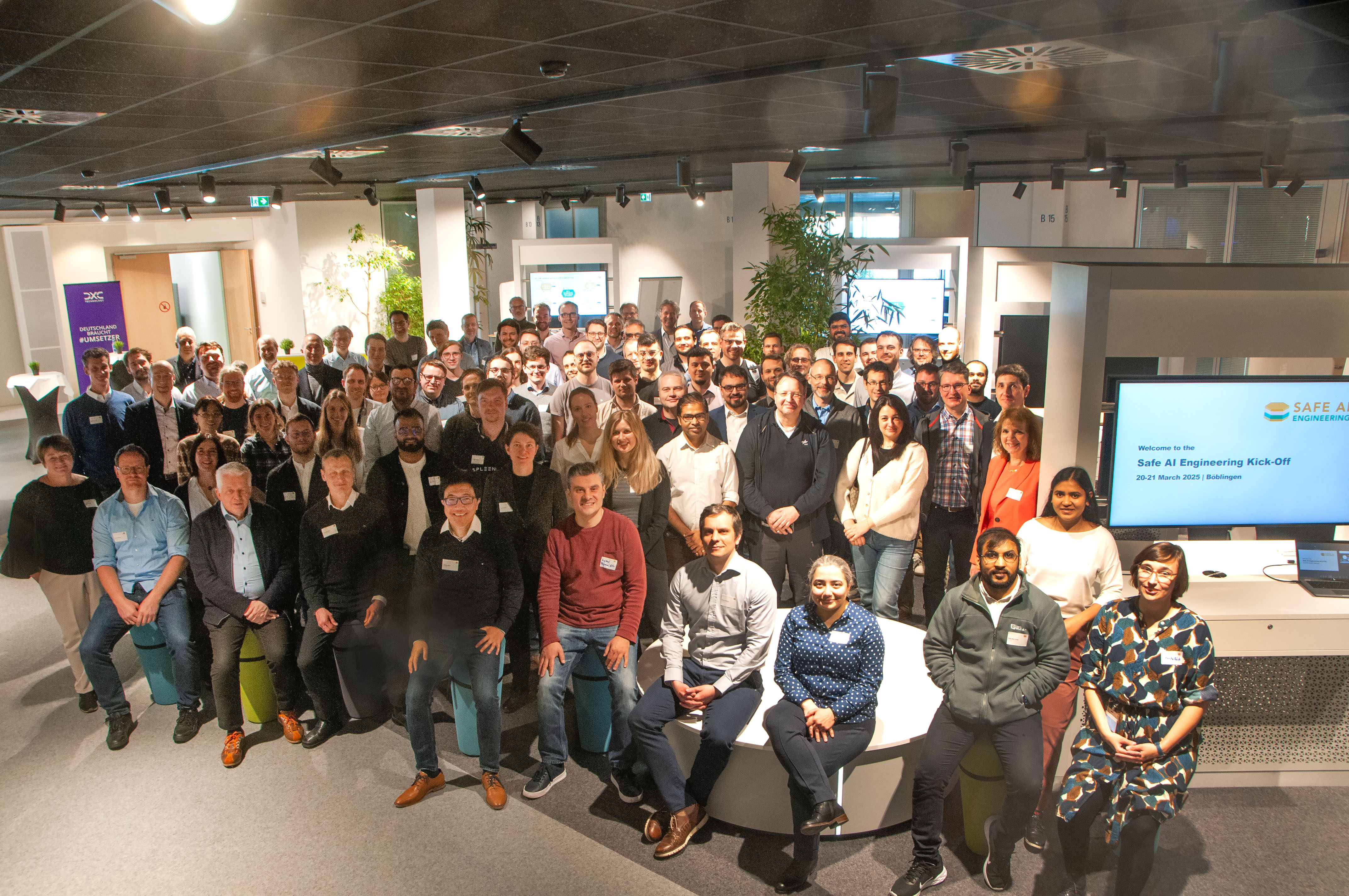 Gruppenbild Konsortium Safe AI Engineering
